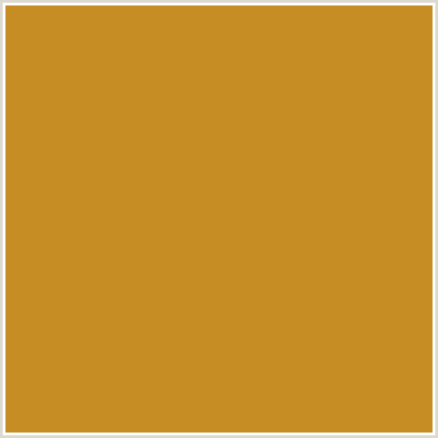 C58D23 Hex Color Image (NUGGET, ORANGE)