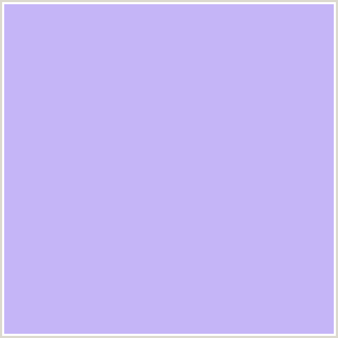 C5B5F7 Hex Color Image (BLUE VIOLET, PERFUME)