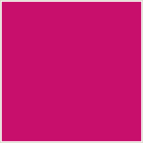 C70F6B Hex Color Image (DEEP PINK, FUCHSIA, FUSCHIA, HOT PINK, MAGENTA, RED VIOLET)