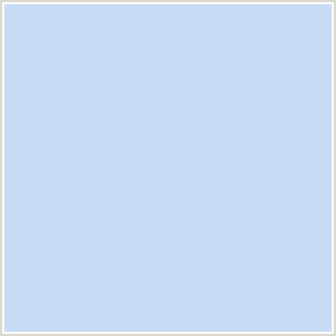 C7DBF7 Hex Color Image (BLUE, TROPICAL BLUE)