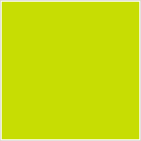 C7DD03 Hex Color Image (RIO GRANDE, YELLOW GREEN)