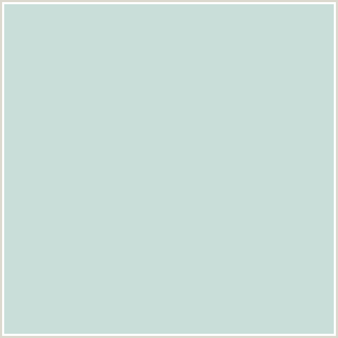 C9DED9 Hex Color Image (BLUE GREEN, PARIS WHITE)