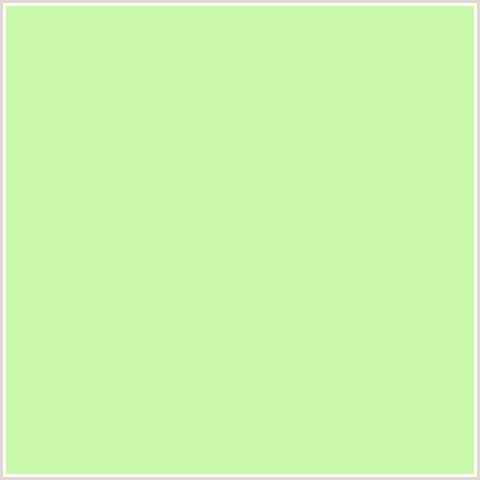 C9F8A9 Hex Color Image (GOSSIP, GREEN)