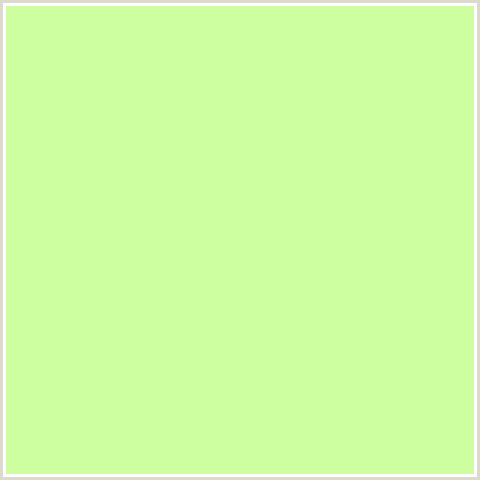 CDFFA1 Hex Color Image (GREEN, REEF)