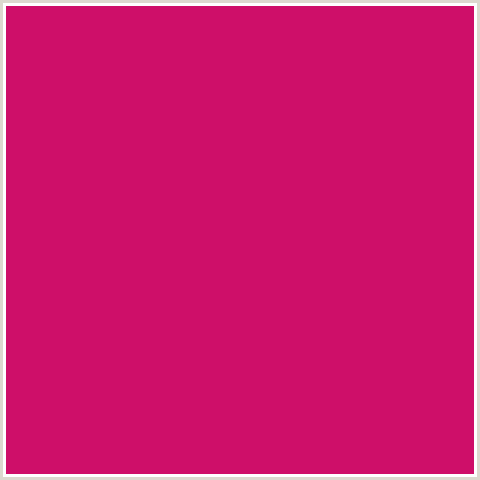 CE0F69 Hex Color Image (DEEP PINK, FUCHSIA, FUSCHIA, HOT PINK, MAGENTA, RAZZMATAZZ)