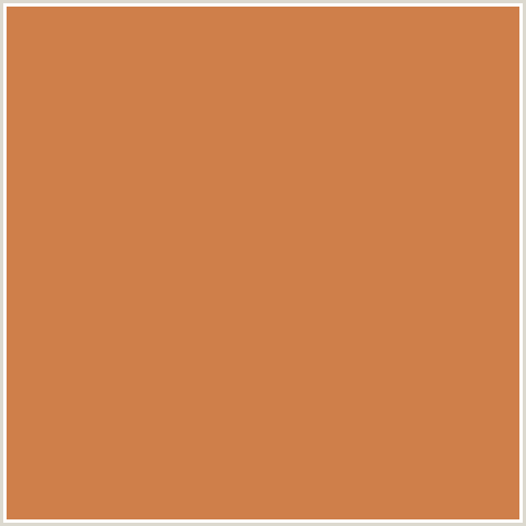 CF7F4A Hex Color Image (ORANGE RED, RAW SIENNA)