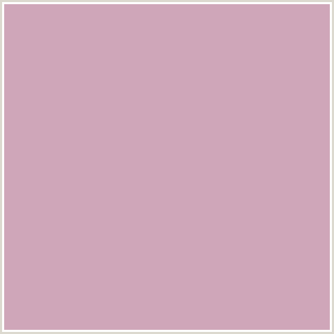 CFA6B9 Hex Color Image (CAREYS PINK, DEEP PINK, FUCHSIA, FUSCHIA, HOT PINK, MAGENTA)