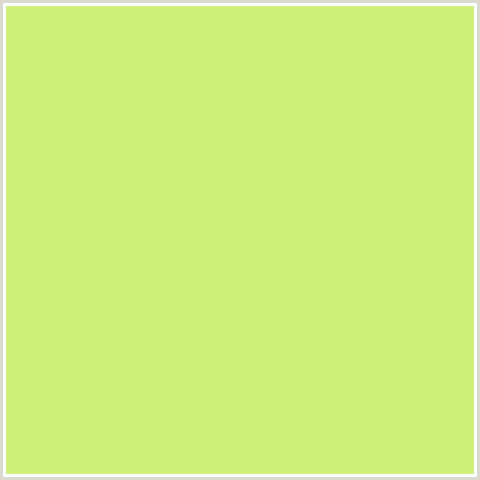 CFF07A Hex Color Image (GREEN YELLOW, SULU)