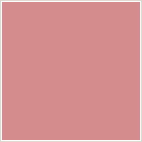D28C8E Hex Color Image (MY PINK, RED)