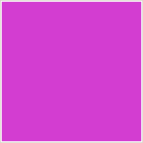 D33DD1 Hex Color Image (DEEP PINK, FUCHSIA, FUSCHIA, HOT PINK, MAGENTA, ORCHID)