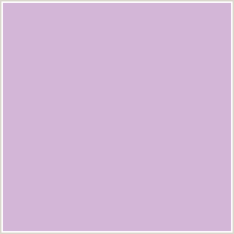 D3B6D7 Hex Color Image (DEEP PINK, FUCHSIA, FUSCHIA, HOT PINK, LAVENDER GRAY, MAGENTA)