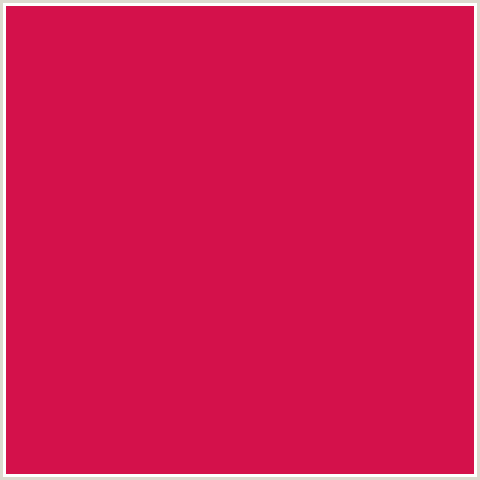 D4114B Hex Color Image (CRIMSON, RED)