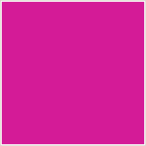 D41B97 Hex Color Image (DEEP PINK, FUCHSIA, FUSCHIA, HOT PINK, MAGENTA, RED VIOLET)