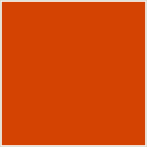 D44302 Hex Color Image (GRENADIER, RED ORANGE)