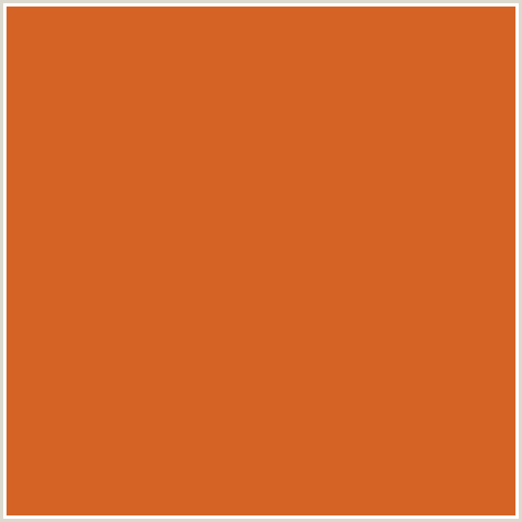 D46325 Hex Color Image (ORANGE RED, PIPER)