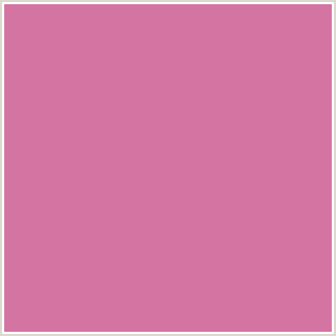 D474A3 Hex Color Image (DEEP PINK, FUCHSIA, FUSCHIA, HOPBUSH, HOT PINK, MAGENTA)