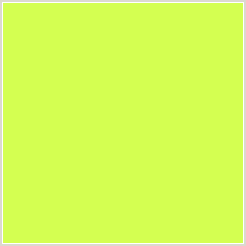 D4FF51 Hex Color Image (CANARY, GREEN YELLOW)