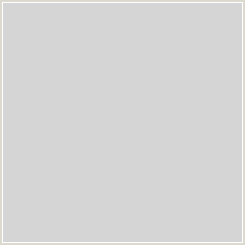 D5D5D5 Hex Color Image (ALTO, GRAY, GREY)