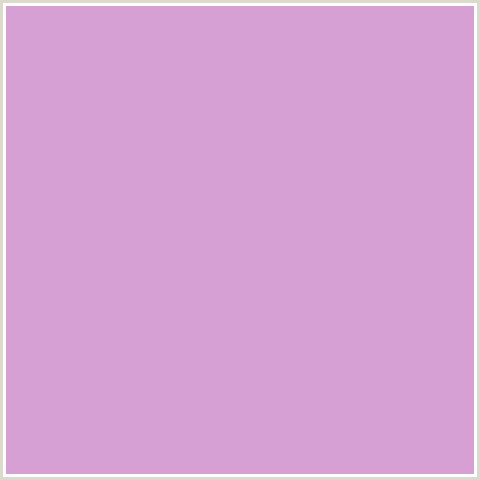 D6A0D5 Hex Color Image (DEEP PINK, FUCHSIA, FUSCHIA, HOT PINK, LILAC, MAGENTA)