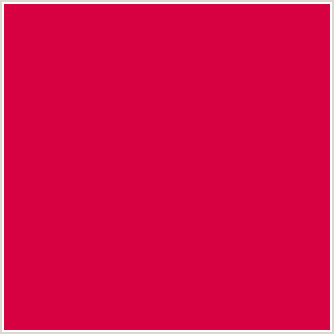 D70040 Hex Color Image (MONZA, RED)