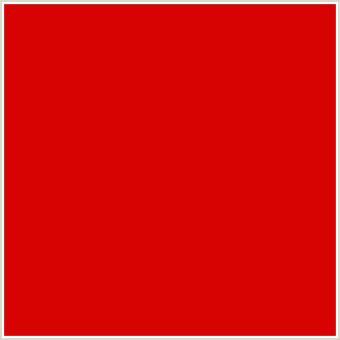 D70202 Hex Color Image (MONZA, RED)