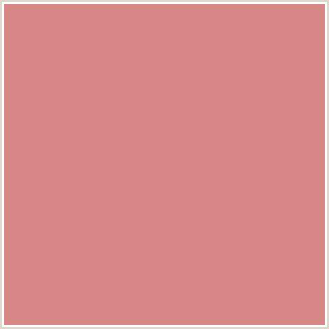 D88787 Hex Color Image (NEW YORK PINK, RED)