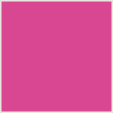 D94792 Hex Color Image (CRANBERRY, DEEP PINK, FUCHSIA, FUSCHIA, HOT PINK, MAGENTA)