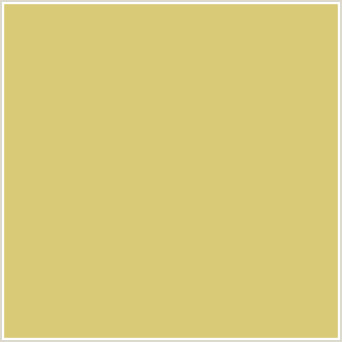 D9CA77 Hex Color Image (CHENIN, YELLOW)