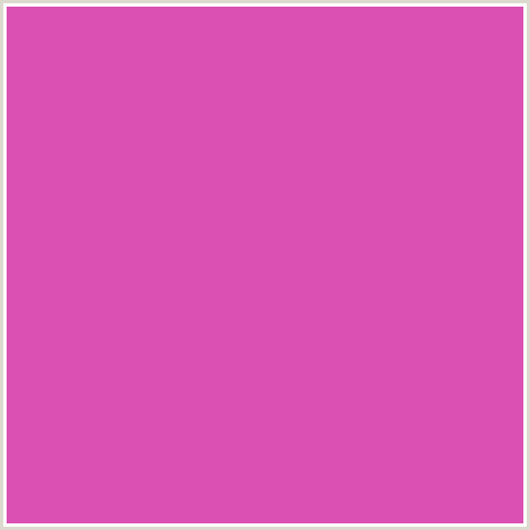 DB51B3 Hex Color Image (DEEP PINK, FUCHSIA, FUSCHIA, HOT PINK, MAGENTA, ORCHID)