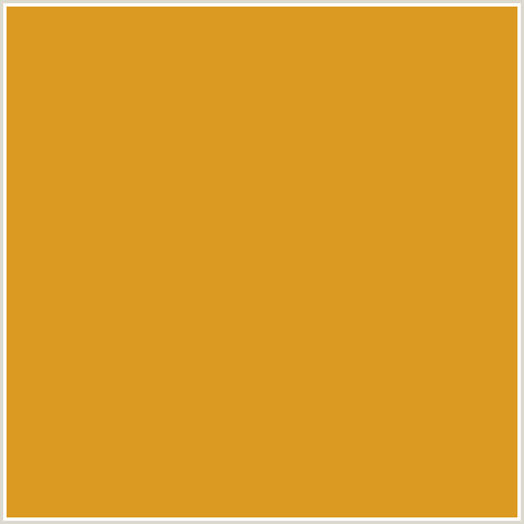DB9A21 Hex Color Image (GOLDEN GRASS, ORANGE)