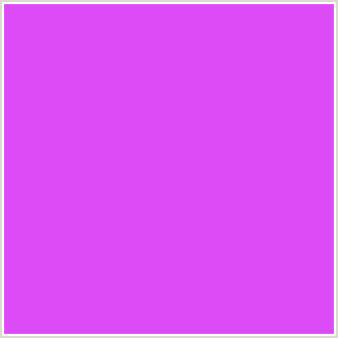 DC4CF6 Hex Color Image (DEEP PINK, FUCHSIA, FUSCHIA, HELIOTROPE, HOT PINK, MAGENTA)