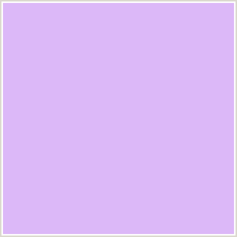 DCB8F8 Hex Color Image ()