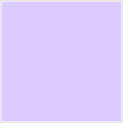 DCCBFF Hex Color Image (BLUE VIOLET, FOG)