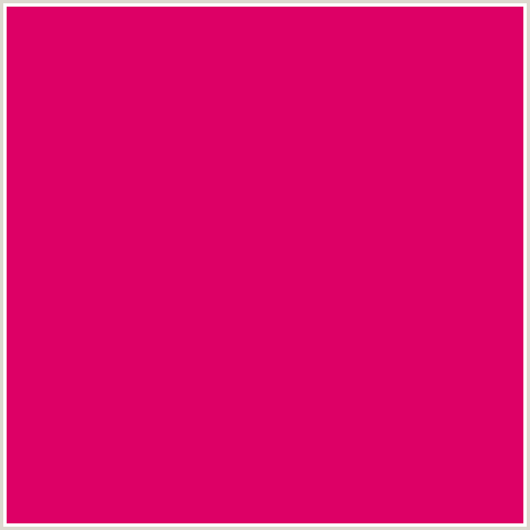 DD0066 Hex Color Image (DEEP PINK, FUCHSIA, FUSCHIA, HOT PINK, MAGENTA, RAZZMATAZZ)