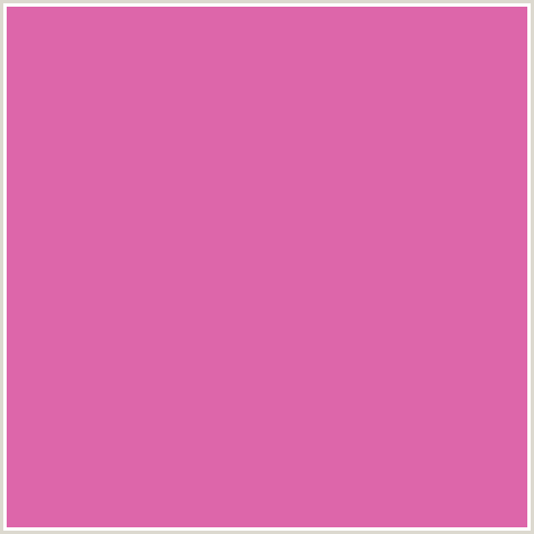 DD66AA Hex Color Image (DEEP BLUSH, DEEP PINK, FUCHSIA, FUSCHIA, HOT PINK, MAGENTA)