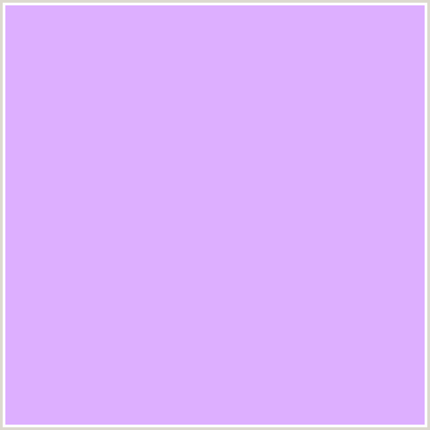 DDAFFF Hex Color Image ()