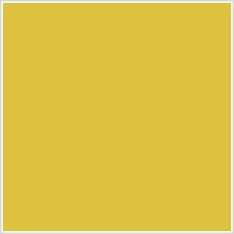 DDC23F Hex Color Image (ANZAC, YELLOW)