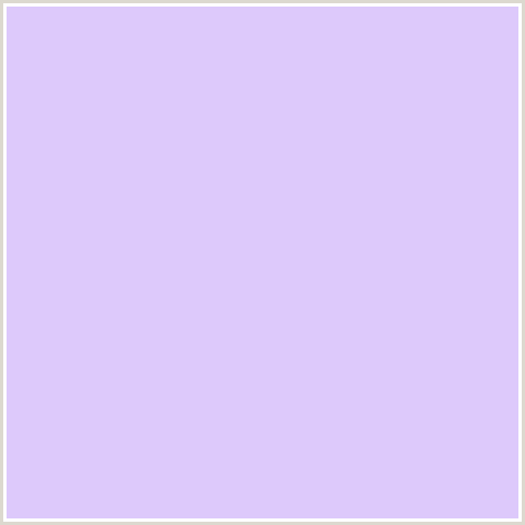 DDC9FB Hex Color Image (BLUE VIOLET, PERFUME)