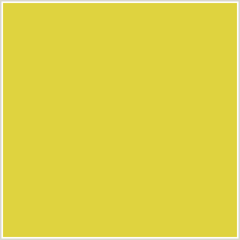 DFD33F Hex Color Image (WATTLE, YELLOW)