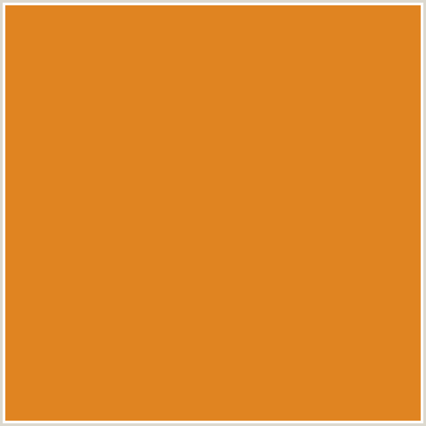 E08421 Hex Color Image (ORANGE, ZEST)