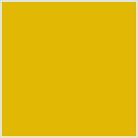 E1B801 Hex Color Image ()
