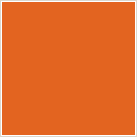 E36420 Hex Color Image (HOT CINNAMON, ORANGE RED)