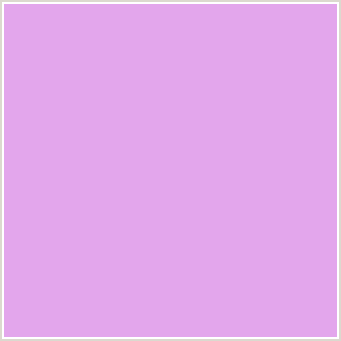 E3A6EC Hex Color | RGB: 227, 166, 236 | DEEP PINK, FRENCH LILAC 