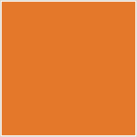 E4782A Hex Color Image (ORANGE RED, ZEST)