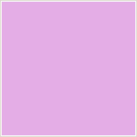 E4ADE5 Hex Color Image (DEEP PINK, FRENCH LILAC, FUCHSIA, FUSCHIA, HOT PINK, MAGENTA)