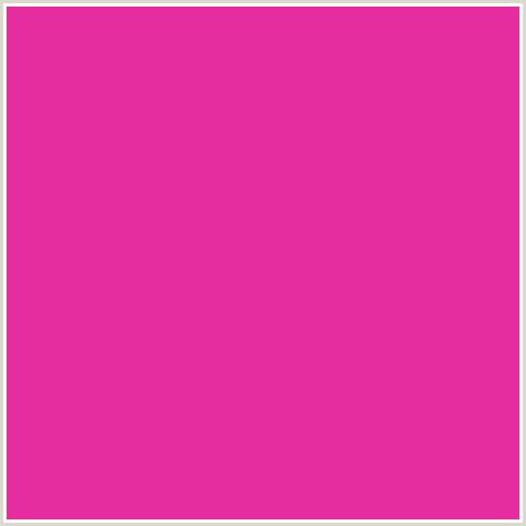 E52D9F Hex Color Image (CERISE, DEEP PINK, FUCHSIA, FUSCHIA, HOT PINK, MAGENTA)