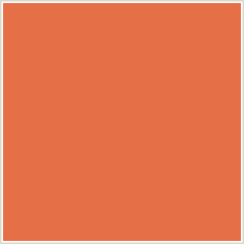 E57047 Hex Color Image (BURNT SIENNA, RED ORANGE)
