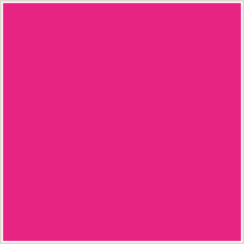 E72482 Hex Color Image (CERISE, DEEP PINK, FUCHSIA, FUSCHIA, HOT PINK, MAGENTA)