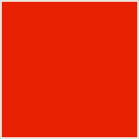 E82103 Hex Color Image (RED, SCARLET)