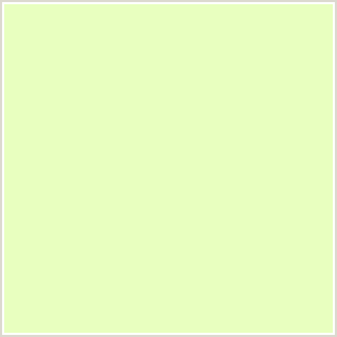 E8FFBF Hex Color Image (CHIFFON, GREEN YELLOW)